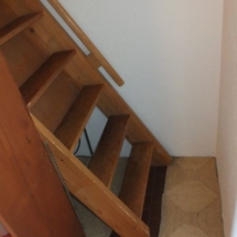 Treppe ins Obergeschoss